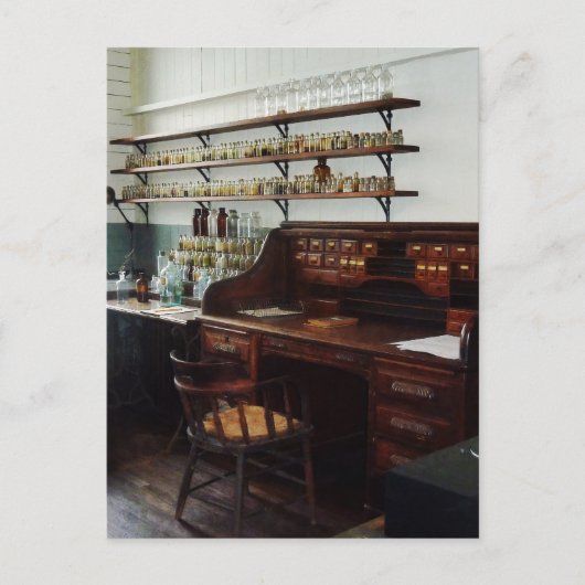 化学ラボのオフィス ポストカード (正面)