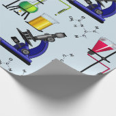 化学一定の包装紙 ラッピングペーパー (角)