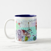 化学世界のマグ ツートーンマグカップ (左)