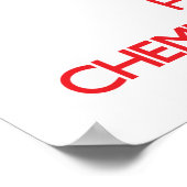 化学保技術者を抱きしめて抱き締める ポスター (角)