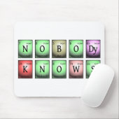 化学元素を知る人はいない マウスパッド (マウス)