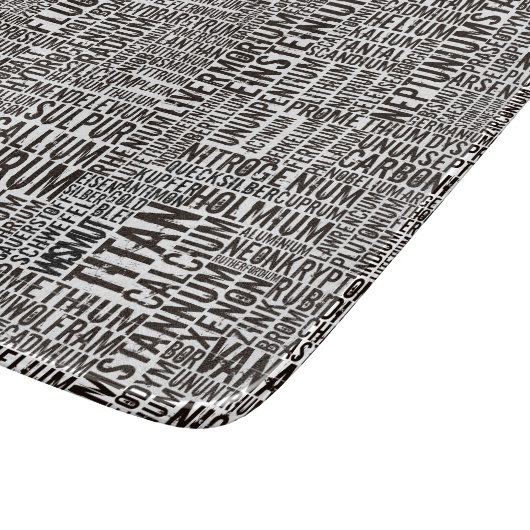 化学元素 カッティングボード (角)