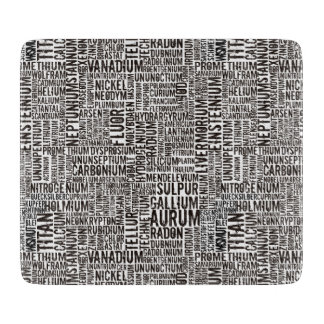 化学元素 カッティングボード