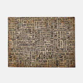 化学元素 ドアマット