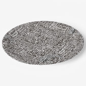 化学元素 ペーパープレート (アングル)