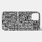 化学元素... 彫刻木製iPhoneケース Case-Mate iPhoneケース (裏面 (横))