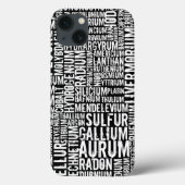化学元素 Case-Mate iPhoneケース (裏面)