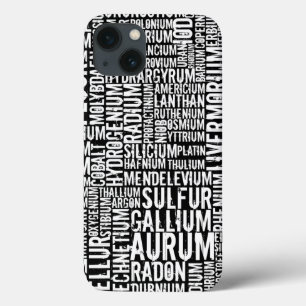 化学元素 iPhone 13ケース
