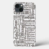 化学元素 Case-Mate iPhoneケース (裏面)