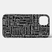 化学元素 Case-Mate iPhoneケース (裏面 (横))