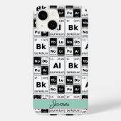 化学元素 Case-Mate iPhoneケース (裏面)