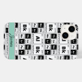 化学元素 Case-Mate iPhoneケース (裏面 (横))