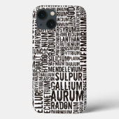 化学元素 Case-Mate iPhoneケース (裏面)