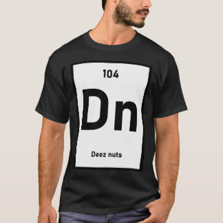 化学元素Dn Tシャツ