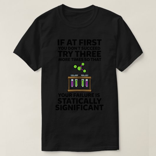 化学先生おもしろい学 Tシャツ (デザイン正面)