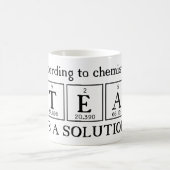 化学先生のためのマグ コーヒーマグカップ (中央)