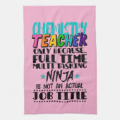 化学先生のみフルタイム数々の キッチンタオル (縦)