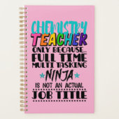 化学先生のみフルタイム数々の プランナー手帳 (正面)