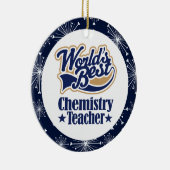 化学先生のギフトのオーナメント セラミックオーナメント (右)
