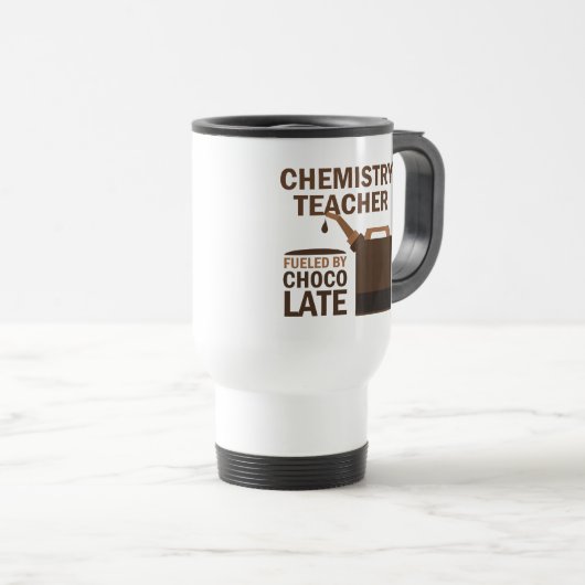 化学先生のギフト(おもしろいな) トラベルマグ (正面右)