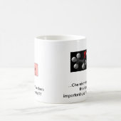 化学先生のクーラーが…なぜあるか コーヒーマグカップ (中央)