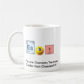 化学先生のクーラーが…なぜあるか コーヒーマグカップ (左)