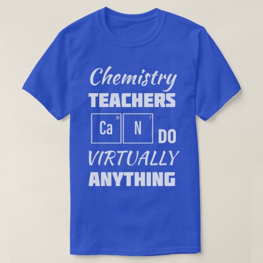 化学先生オンラ学イン新学期 Tシャツ (デザイン正面)