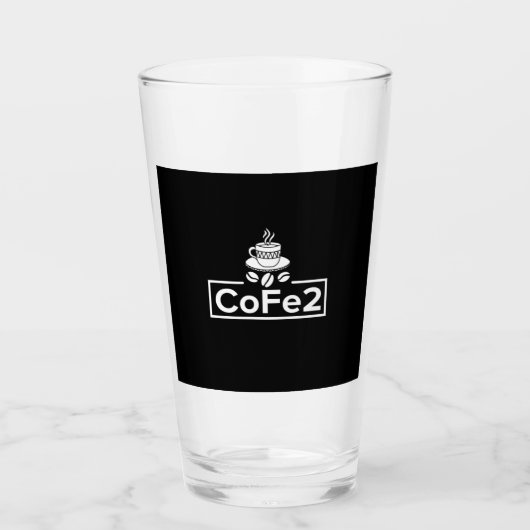 化学先生コーヒー恋人 タンブラーグラス (正面)