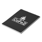 化学先生コーヒー恋人 ノートパッド (回転)