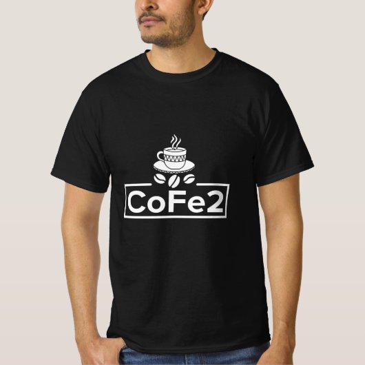 化学先生コーヒー恋人 Tシャツ (正面)