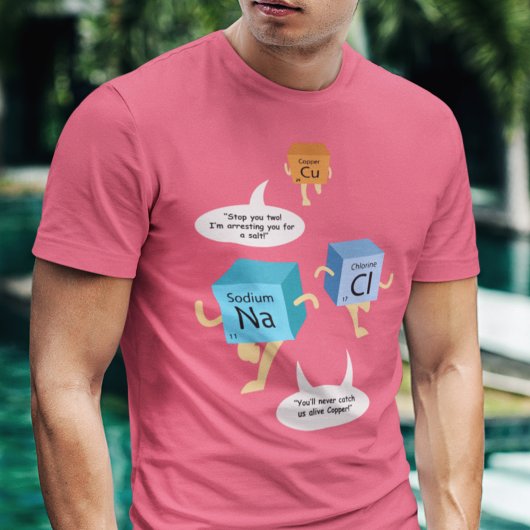 化学先生共働き化学元素Gag Tシャツ