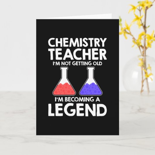 化学先生凡例 カード (黄色い花)