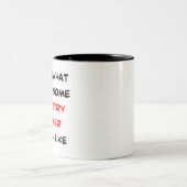 化学先生素晴らし、 ツートーンマグカップ (中央)