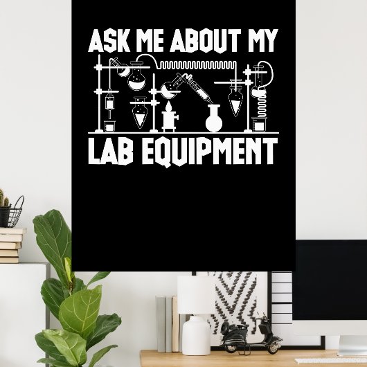 化学先生 ポスター (ホームオフィス)