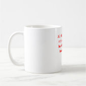 化学冗談 コーヒーマグカップ (左)