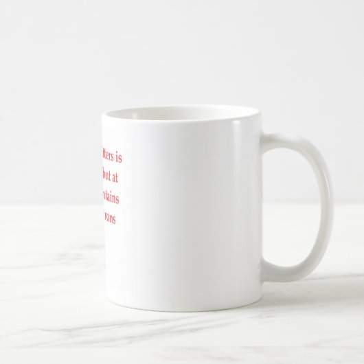 化学冗談 コーヒーマグカップ (右)