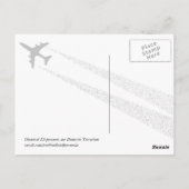 化学分散剤は国内テロである ポストカード (裏面)