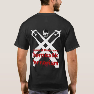 化学分散剤は国内テロリズムです Tシャツ