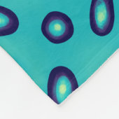 化学原子オーガニック軌道パターン フリースブランケット (角)