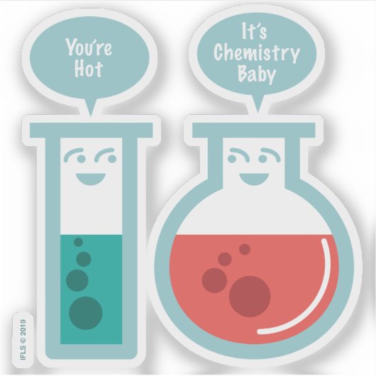 化学反応 シール (正面)