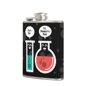 化学反応 フラスク (左)