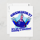 化学反応 ポストカード (正面/裏面)
