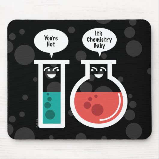 化学反応 マウスパッド (正面)