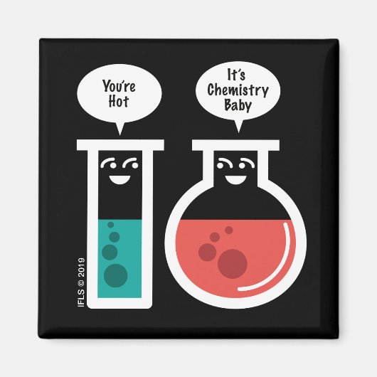 化学反応 マグネット (正面)