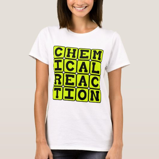 化学反応 Tシャツ (正面)