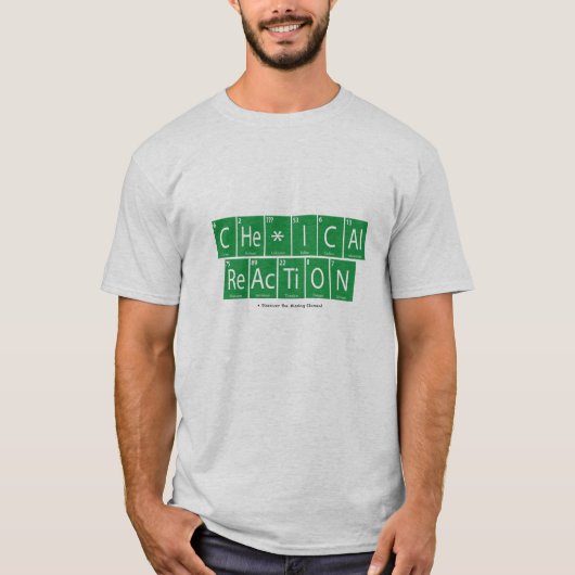 化学反応 Tシャツ (正面)