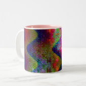 化学反応II ツートーンマグカップ (正面左)