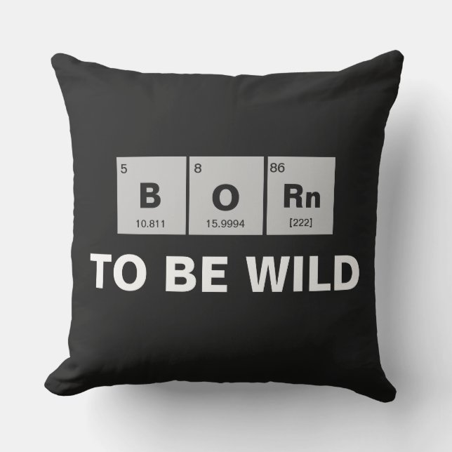 化学周期元素表生まれ: アウトドアクッション (正面)