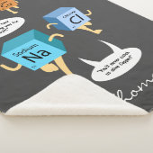 化学周期表要カスタム素 シェルパブランケット (3/4)