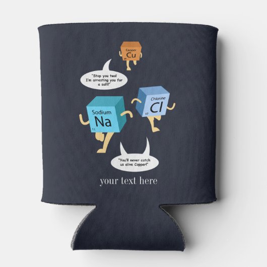 化学周期表要素先生カスタム 缶クーラー (裏面)